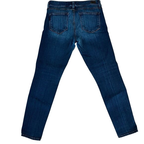 Paige Verdugo Ankle Womens Blue Mid Rise Denim Skinny Leg Jeans Size 29 - Picture 2 of 8